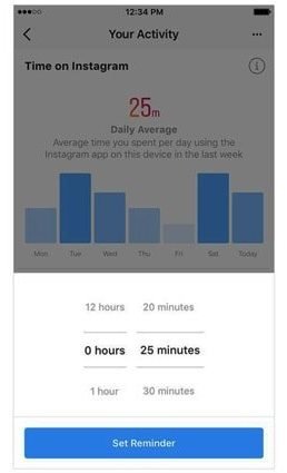 Інструкція, як подивитися, скільки часу проводиш в Instagram