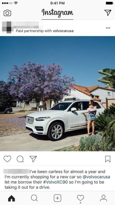 Нововведення Instagram: спонсорські мітки