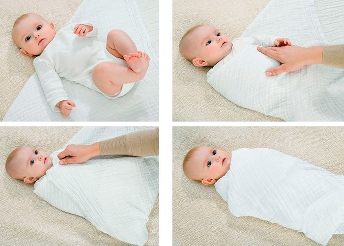 Сповивання новонародженого: алгоритм дій, види, техніки і способи покроково