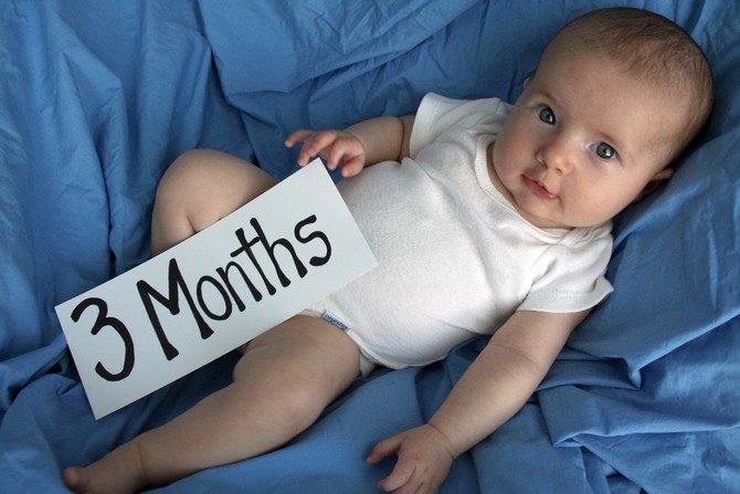 Режим дня дитини в 3 місяці на штучному та грудному вигодовуванні, як налагодити