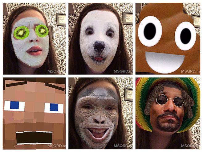 Вибираємо додаток маски на обличчя в Instagram