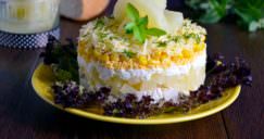 10 рецептів салату з вареною куркою