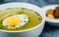 Курячий суп з яйцем   7 рецептів