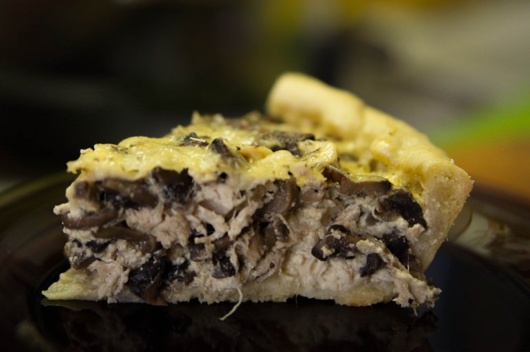 Лоранський пиріг з куркою і грибами   7 рецептів як смачно приготувати вдома
