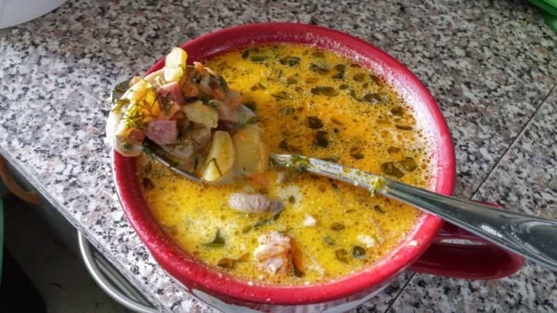 Суп з плавленим сиром і куркою   7 рецептів