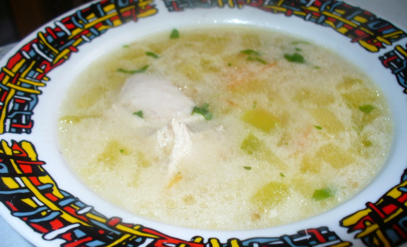 Суп з плавленим сиром і куркою   7 рецептів