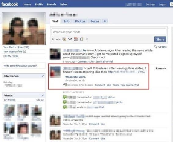 Зараження облікового запису Facebook на прикладі вірусу Koobface