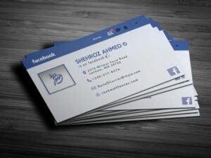 Як зробити фейсбук візитку на картці   Інструкція