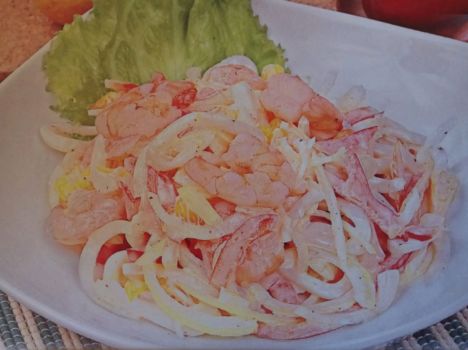 Салат з кальмарів — 25 рецептів дуже смачних салатів