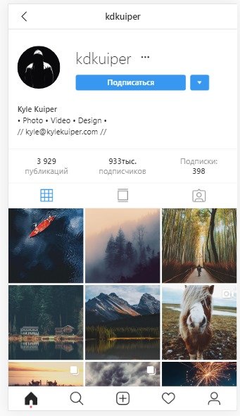 Поради, як зробити популярним Instagram профіль
