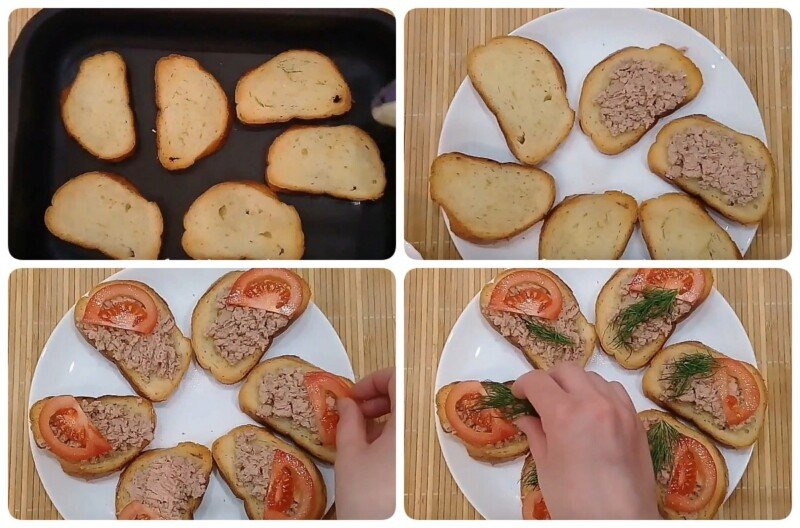 Бутерброди на Новий рік 2021 — прості і смачні рецепти