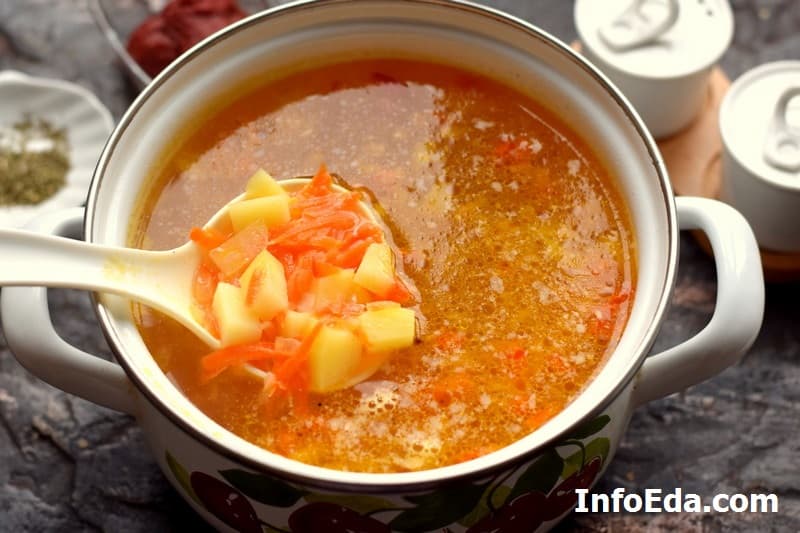 Суп з консервованої квасолі: рецепт з фото