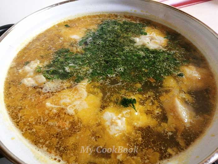 Рибний суп з хека – рецепт з покроковими фото