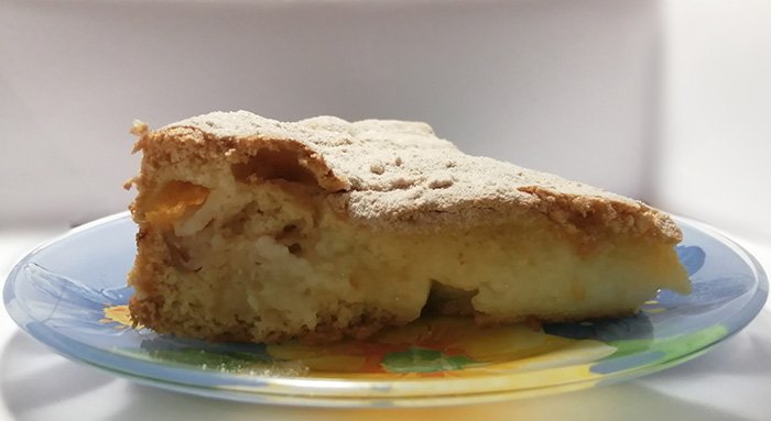 Яблучний пиріг рецепт з заварним кремом
