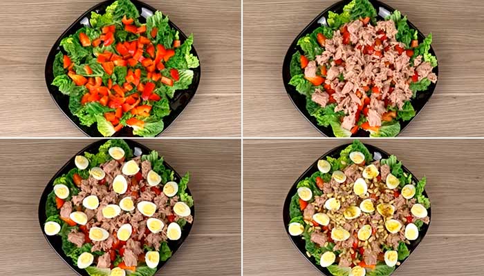 Салат з тунцем – 7 покрокових рецептів