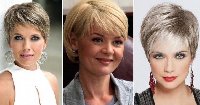 Стрижки жінок після 50 років 2022 зачіски волосся з фото, короткі без укладання, красиві, модні 55
