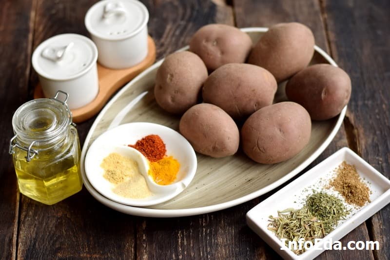 Картопля по селянськи запечений в духовці: рецепт з фото