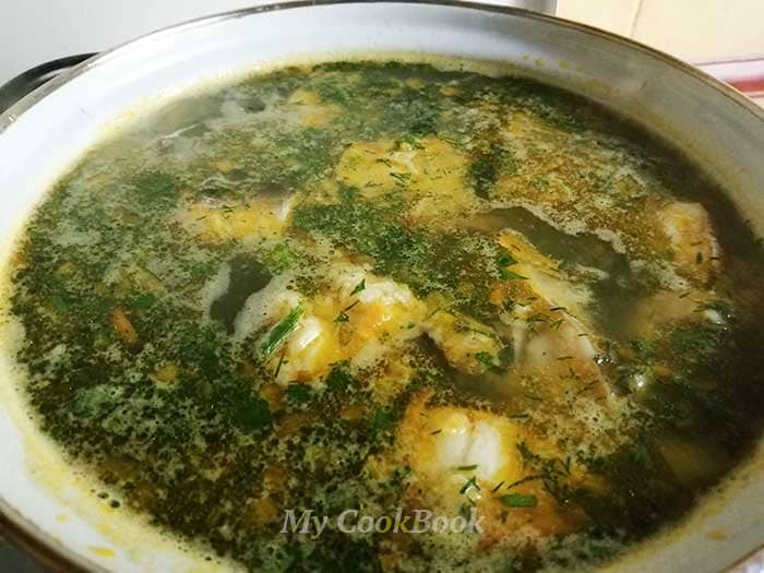 Рибний суп з хека – рецепт з покроковими фото