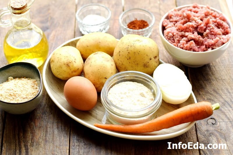 Картопляні зрази з мясним фаршем: рецепт з фото
