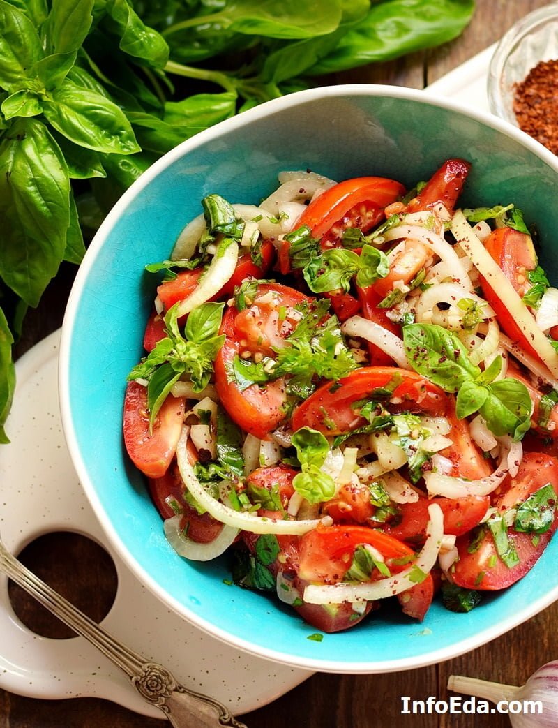Мариновані помідори швидкого приготування з часником і зеленню: рецепт з фото