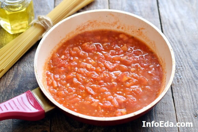 Спагетті з фрикадельками в томатному соусі: покроковий рецепт з фото