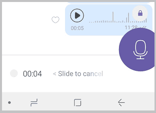 Як відправити голосове повідомлення у Viber?