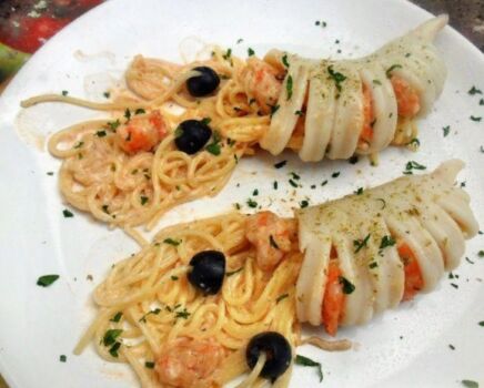 Спагетті з креветками. 8 рецептів апетитною пасти з креветками